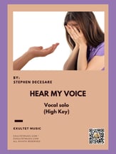 Hear My Voice Vocal Solo & Collections sheet music cover